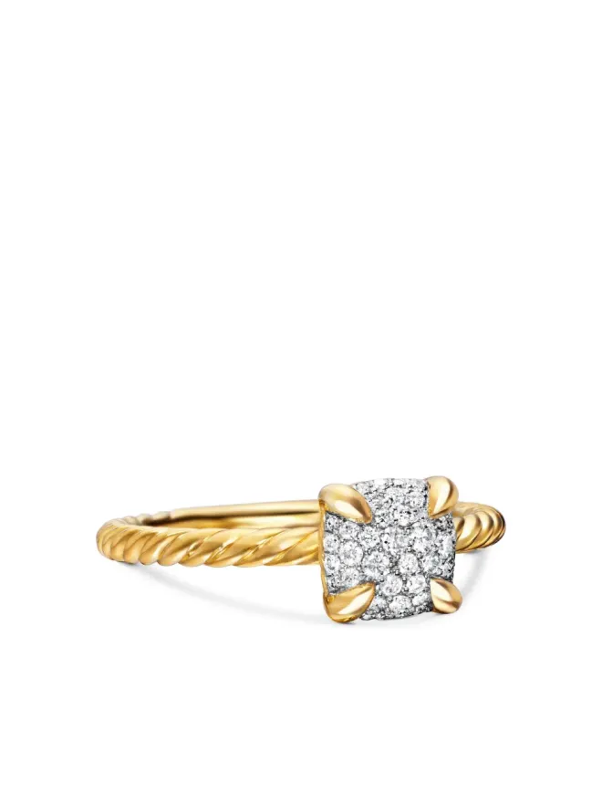 David Yurman David Yurman プチ・シャトレーヌ ダイヤモンド リングの商品画像