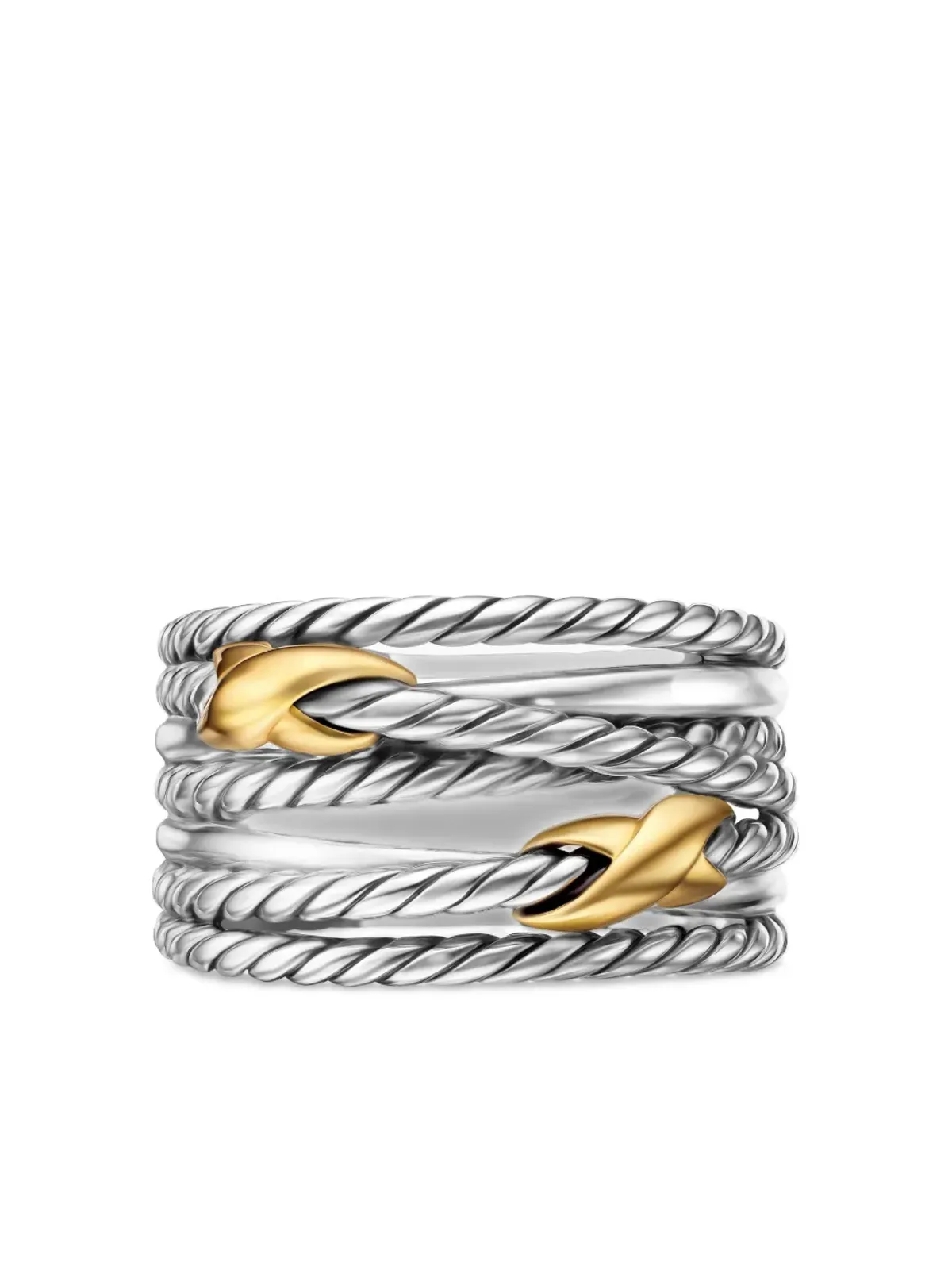 David Yurman ダブルXクロスオーバーリング - 画像5