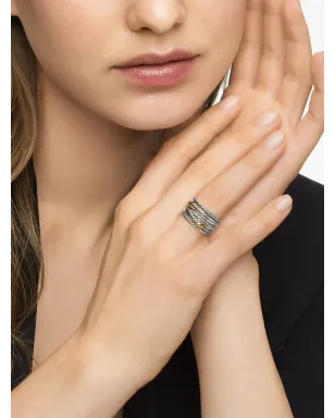 David Yurman ダブルXクロスオーバーリング - サムネイル3