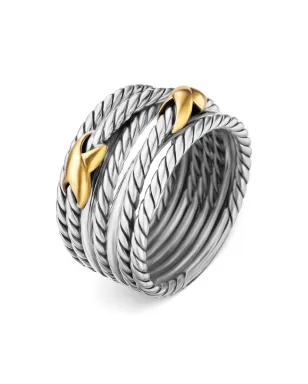 David Yurman ダブルXクロスオーバーリング - サムネイル4