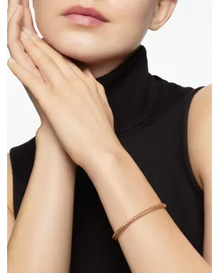 David Yurman 18kt ローズゴールド モダン・ケーブルスパイラ ブレスレット - サムネイル3