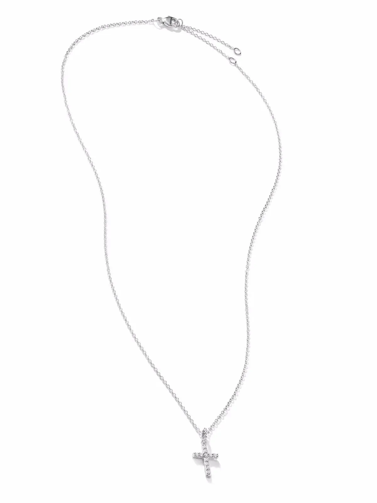 David Yurman ケーブル コレクティブル クロス ダイヤモンド ネックレス - 画像2