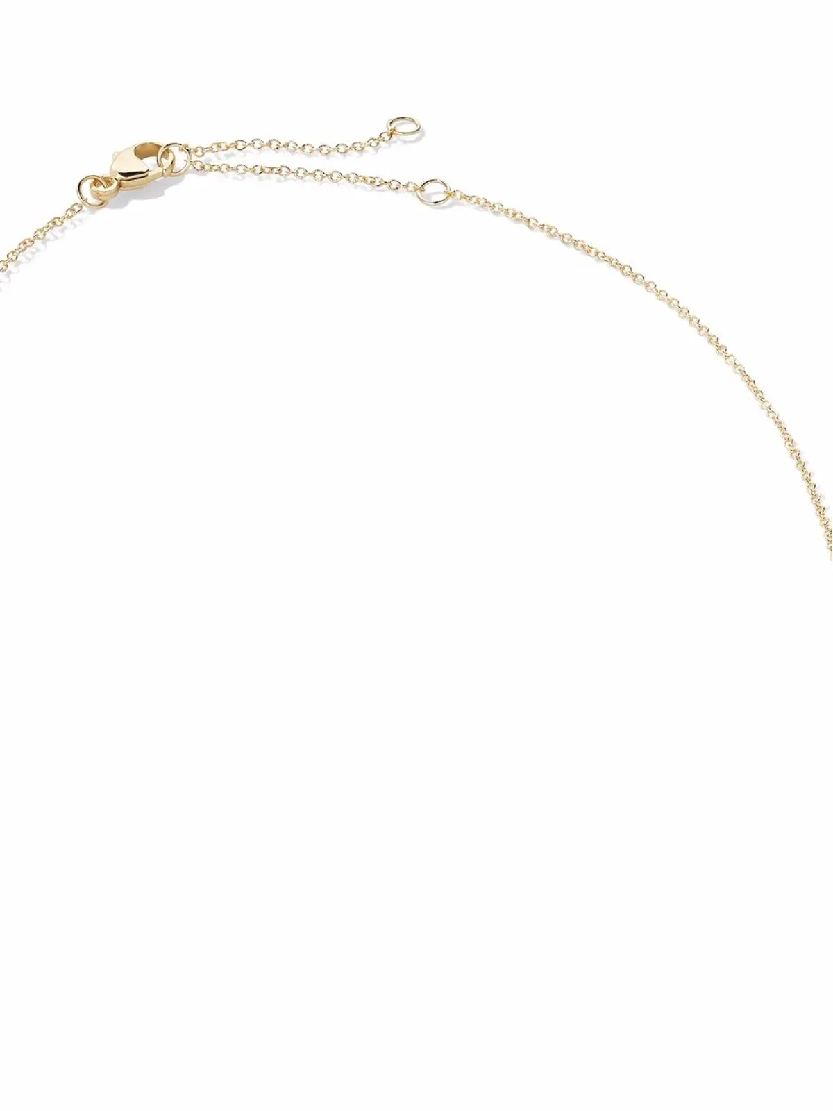 David Yurman イニシャルチャーム ダイヤモンド ネックレス - 画像3