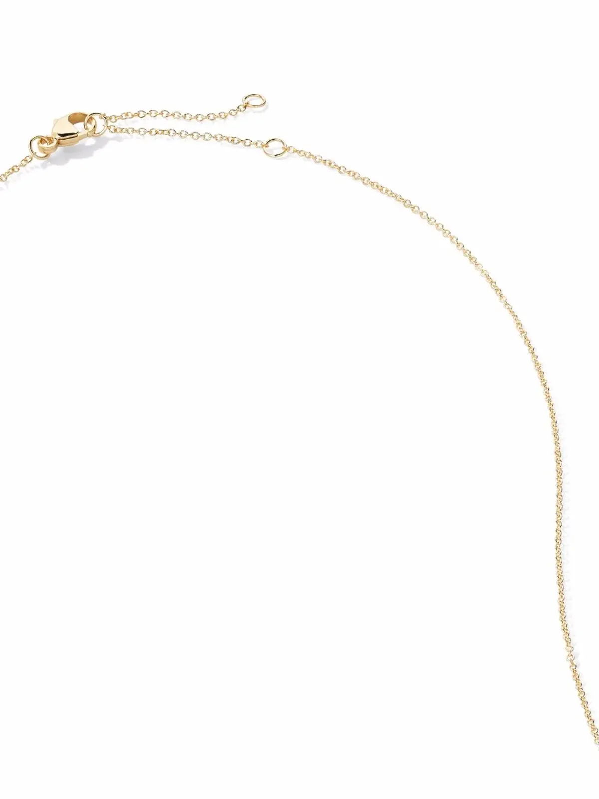 David Yurman 18kt イエローゴールド ケーブル コレクティブル ムーン＆スターズ サファイア＆ダイヤモンド ネックレス - 画像3
