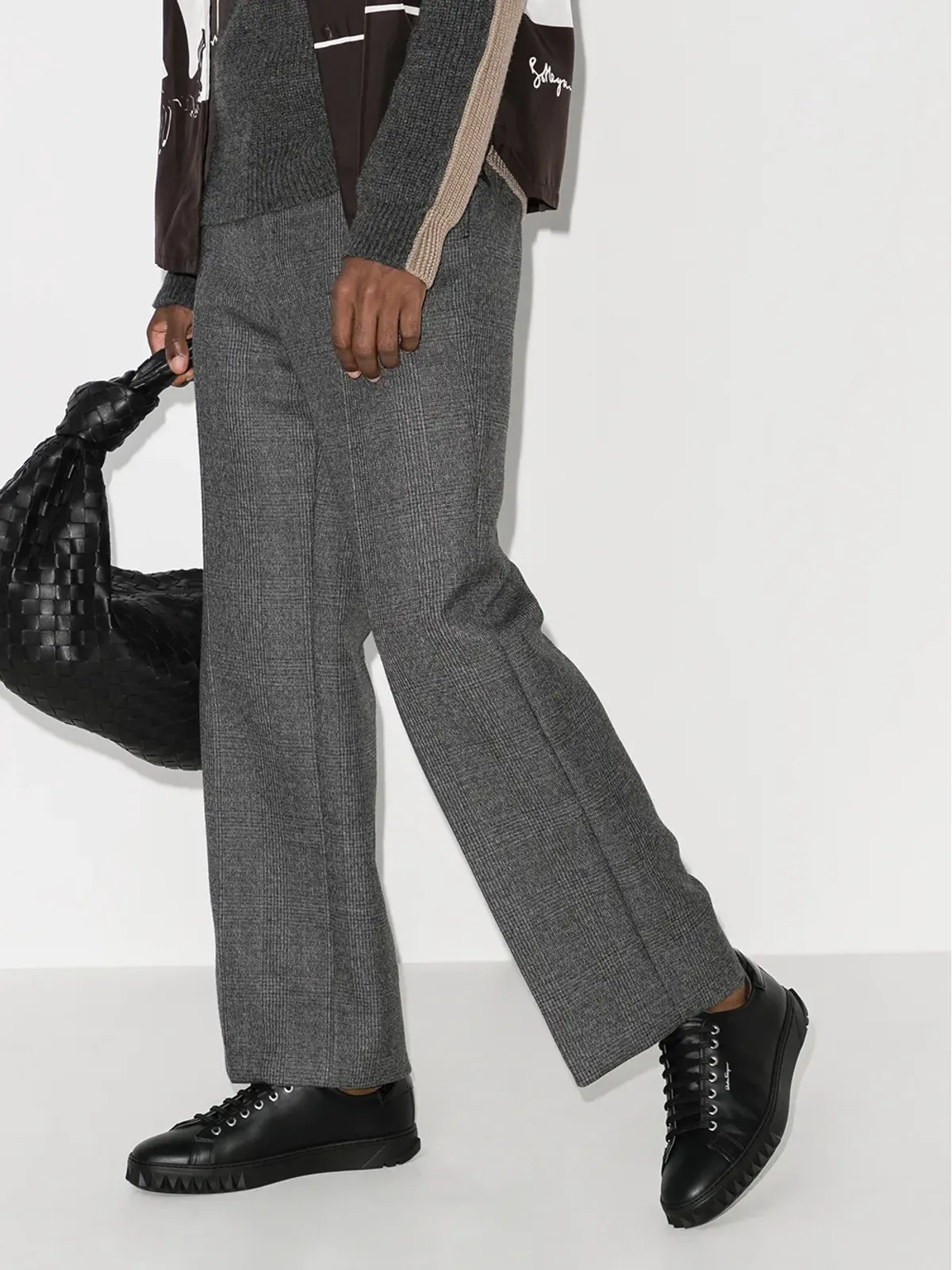 Ferragamo キューブレザー スニーカー - 画像3