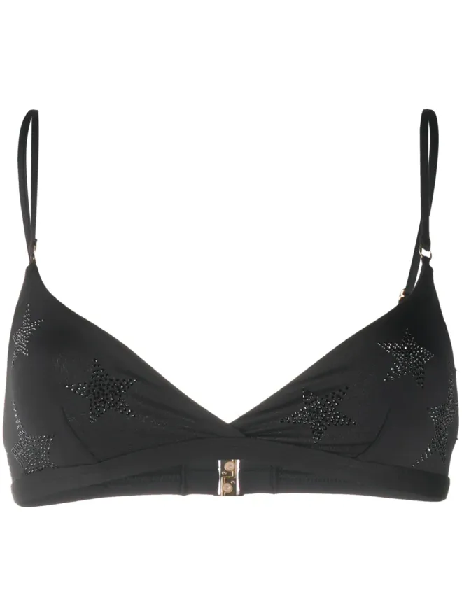 Stella McCartney Stella McCartney クリスタルスター トライアングルビキニトップの商品画像