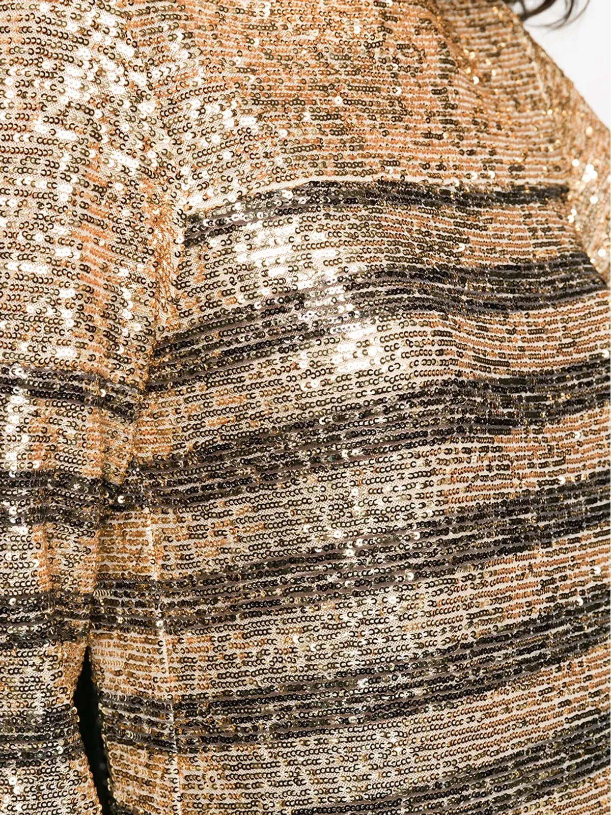 In The Mood For Love Bettina sequined midi dress - Gold - 画像5