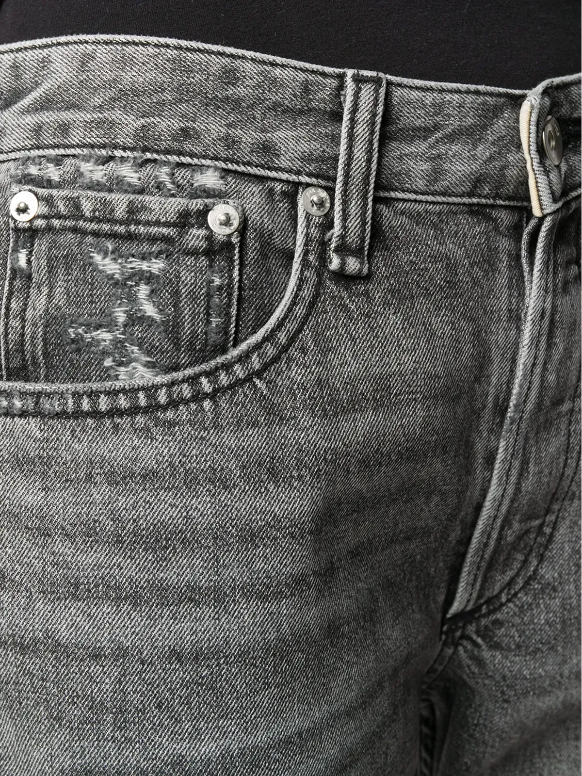 rag & bone ボーイフレンドデニムショーツ - 画像5