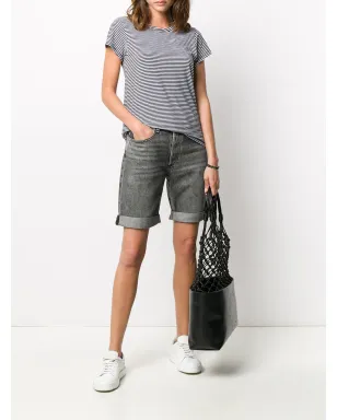 rag & bone ボーイフレンドデニムショーツ - サムネイル2