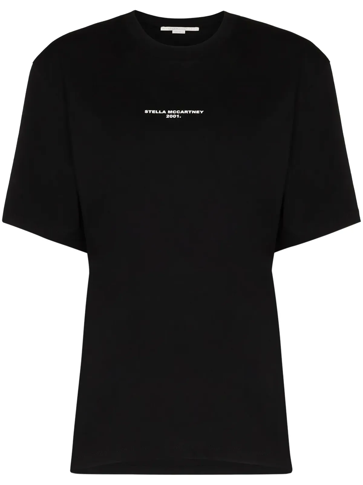 Stella McCartney ロゴプリント半袖Tシャツ - Black - 画像1