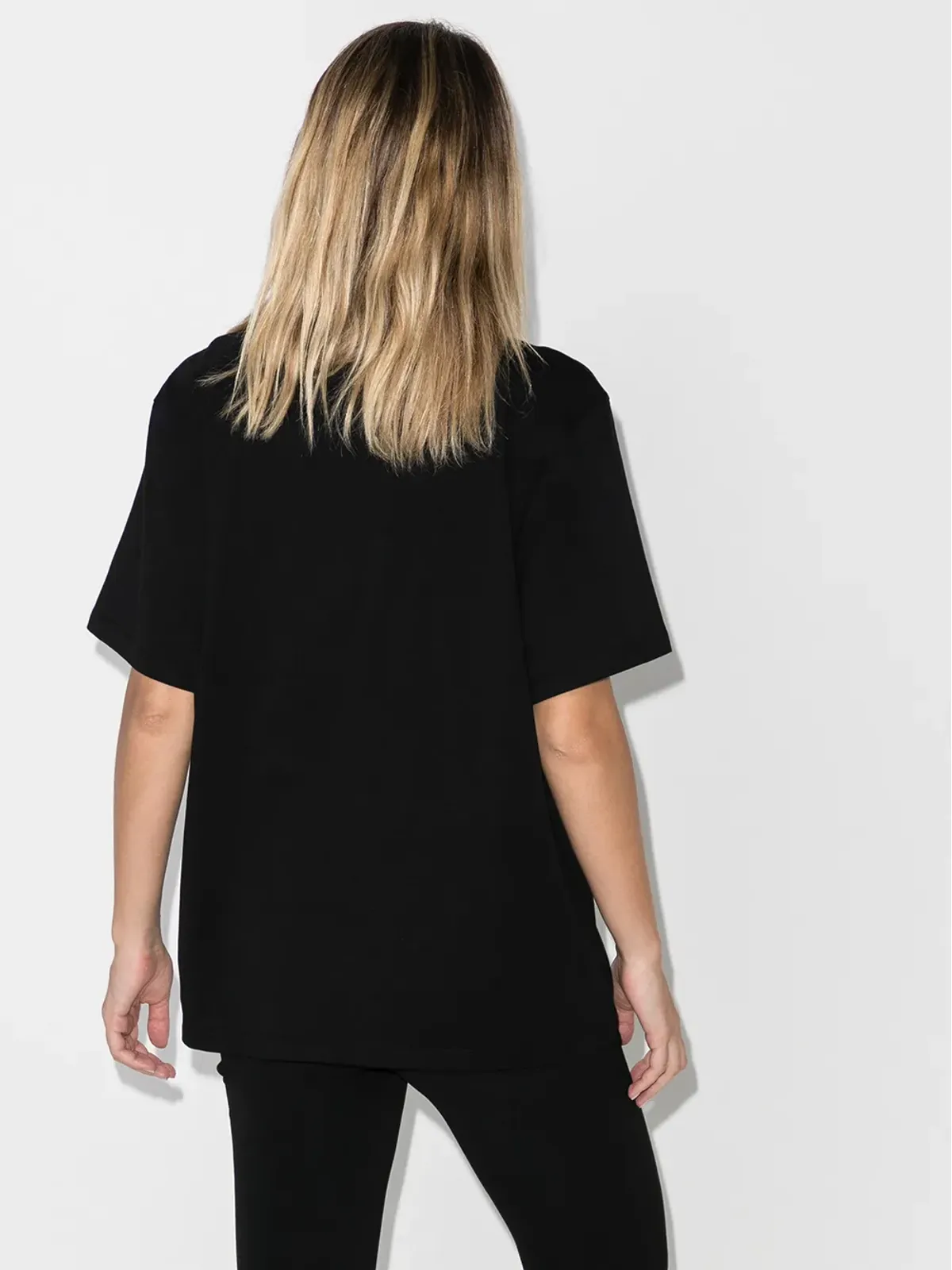 Stella McCartney ロゴプリント半袖Tシャツ - Black - 画像3