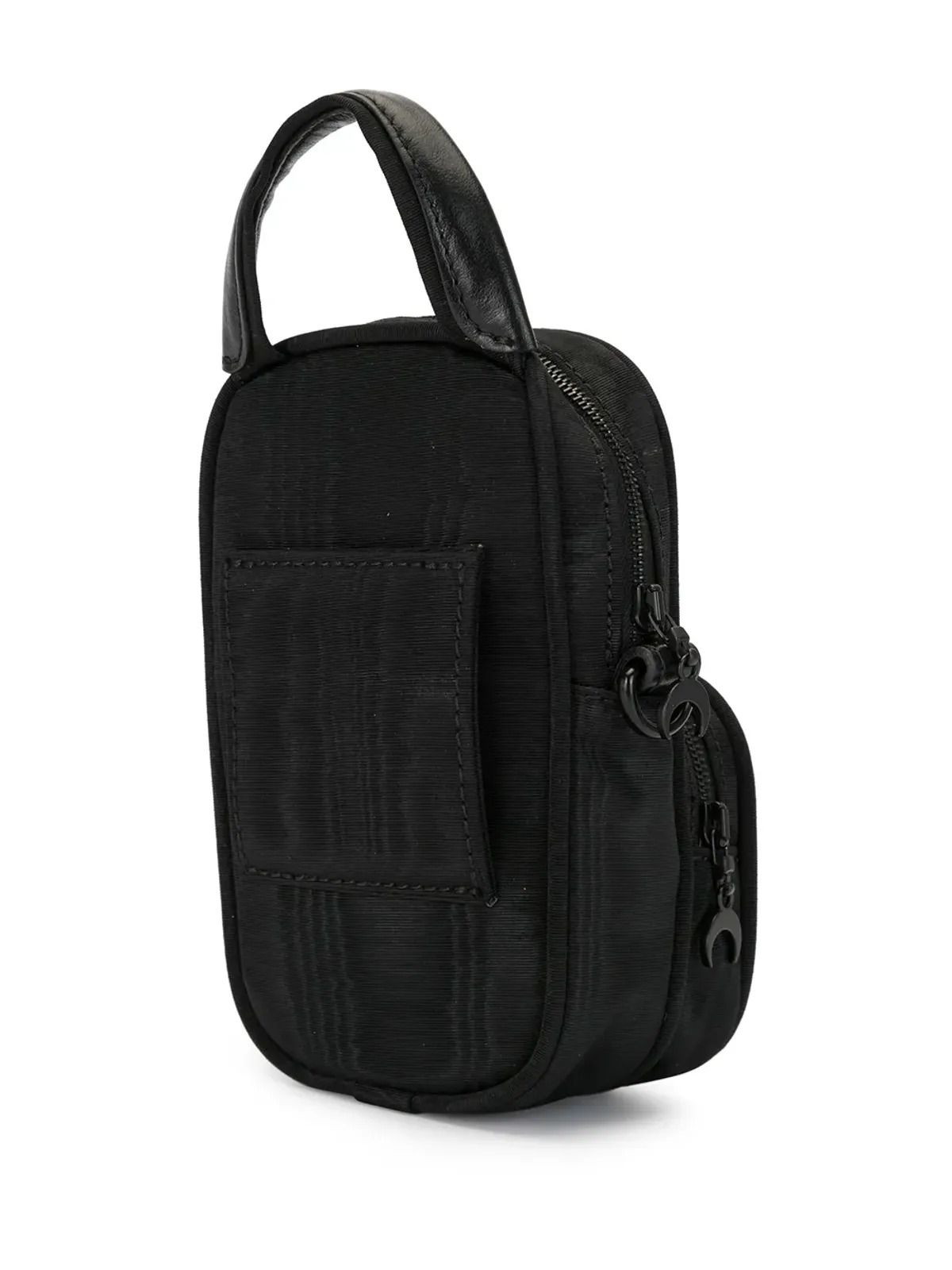 Marine Serre ロゴプレート付きクロスボディバッグ - 画像3