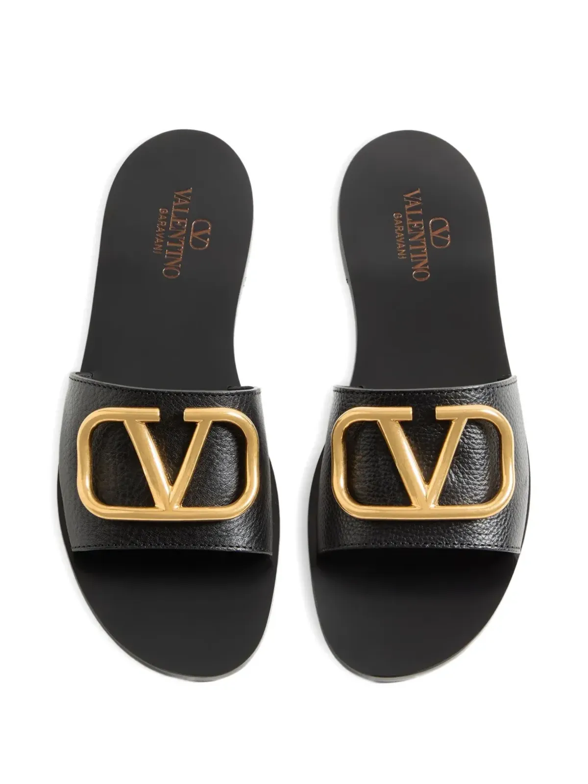 Valentino Garavani VLogo Signature レザーサンダル - 画像3