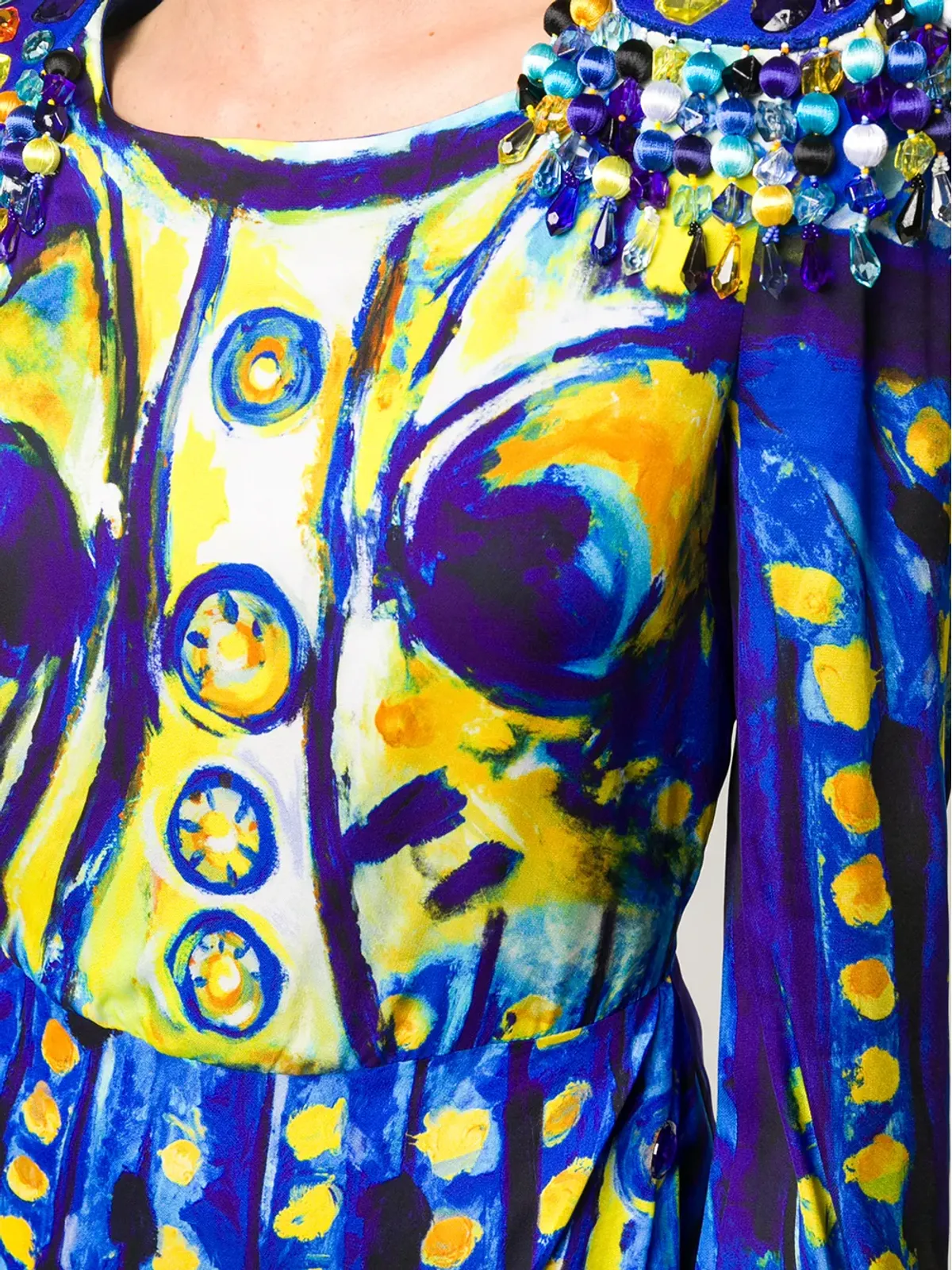 Moschino Matador print dress - Blue - 画像5