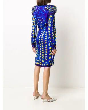 Moschino Matador print dress - Blue - サムネイル4