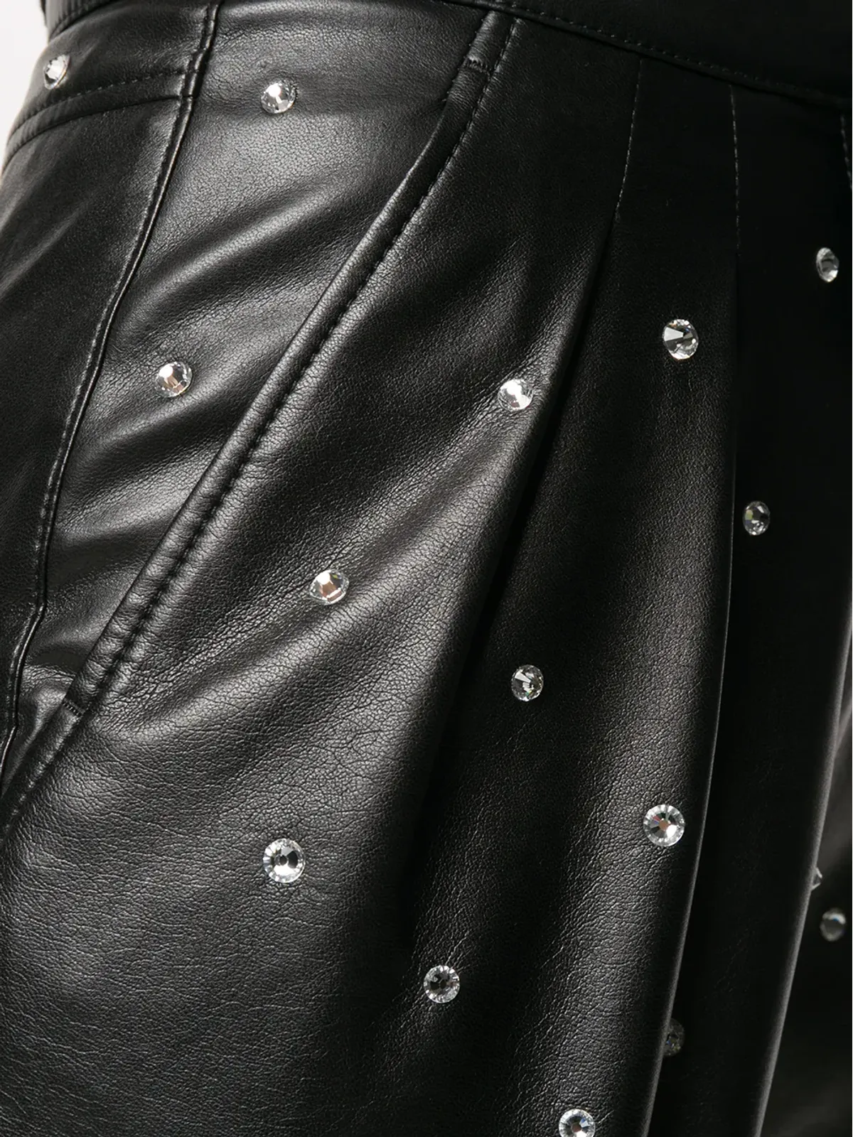 Philosophy Di Lorenzo Serafini エンベリッシュド レザー風パンツ - ブラック - 画像5