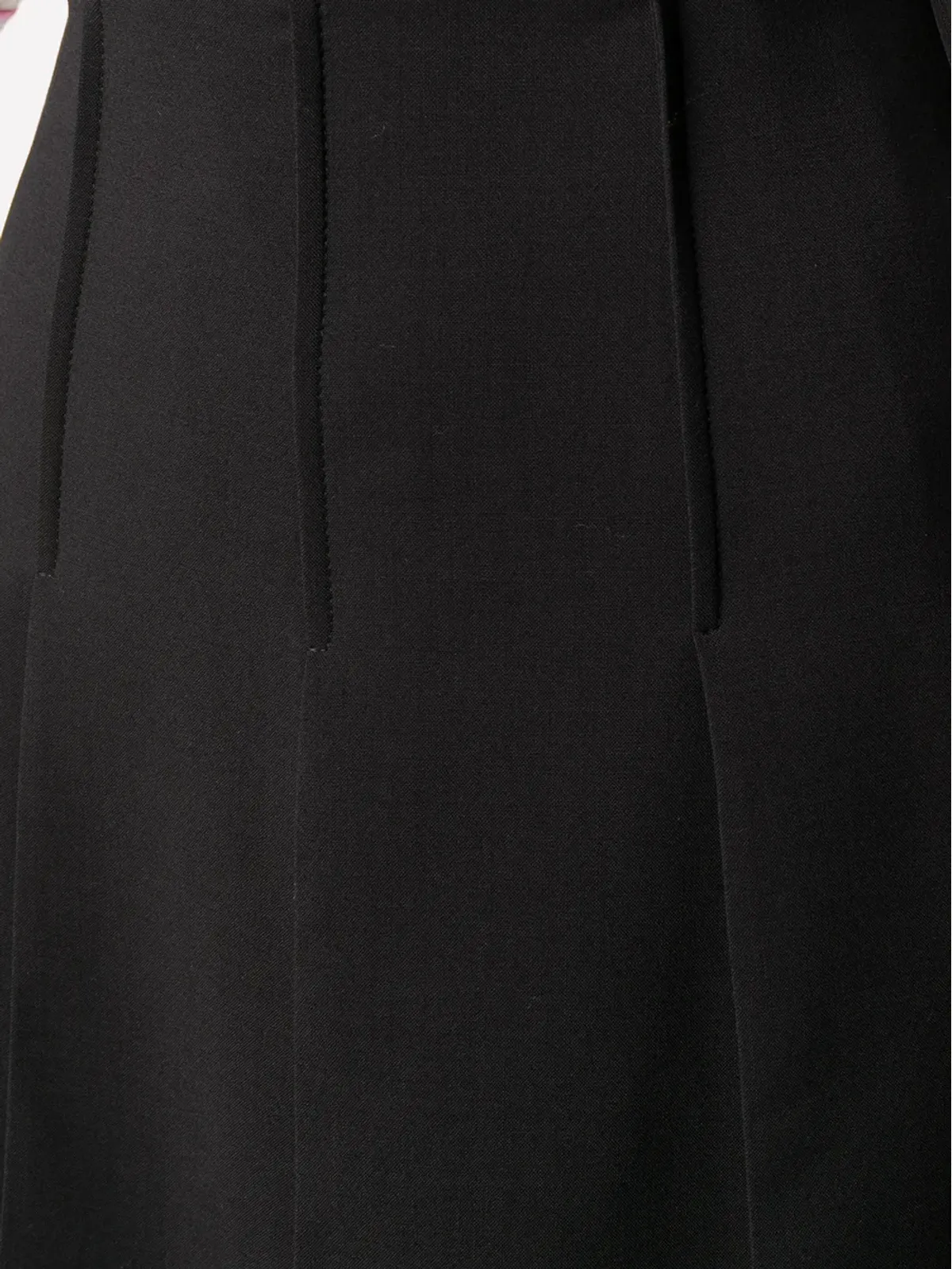 Valentino Garavani プリーツ入りAラインスカート - 画像5