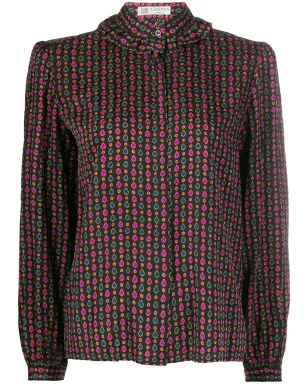 Lanvin Pre-Owned カードデックス柄プリントシャツ - サムネイル1
