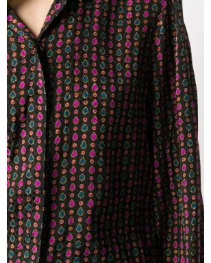 Lanvin Pre-Owned カードデックス柄プリントシャツ - サムネイル5