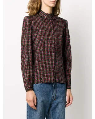 Lanvin Pre-Owned カードデックス柄プリントシャツ - サムネイル3