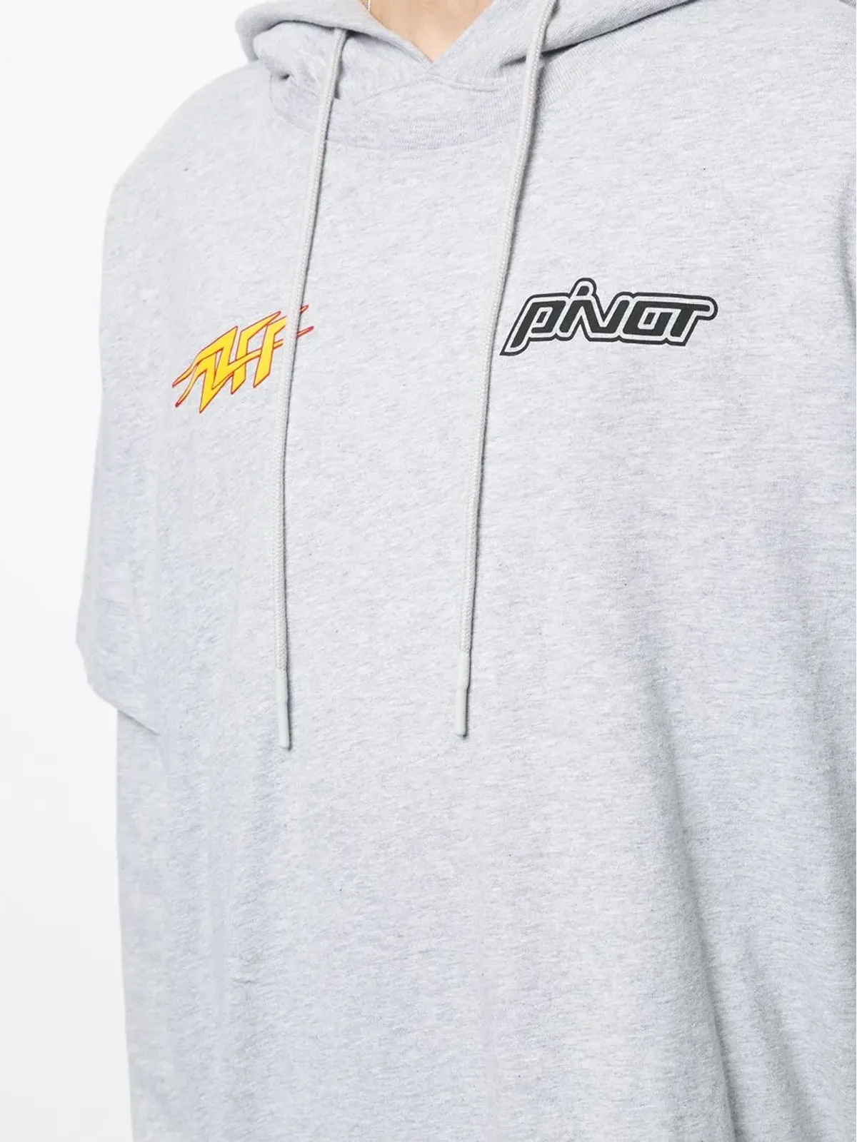 Off-White Pivot コットン フード付きパーカー - 画像5