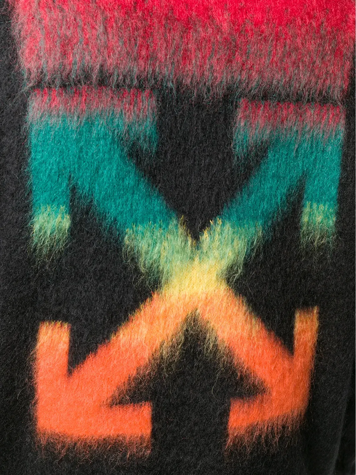Off-White アローズプリント ブラッシュドエフェクト ジャンパー - 画像5