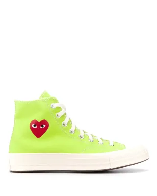 Comme Des Garçons Play x Converse Chuck 70 ハイトップスニーカー - サムネイル1