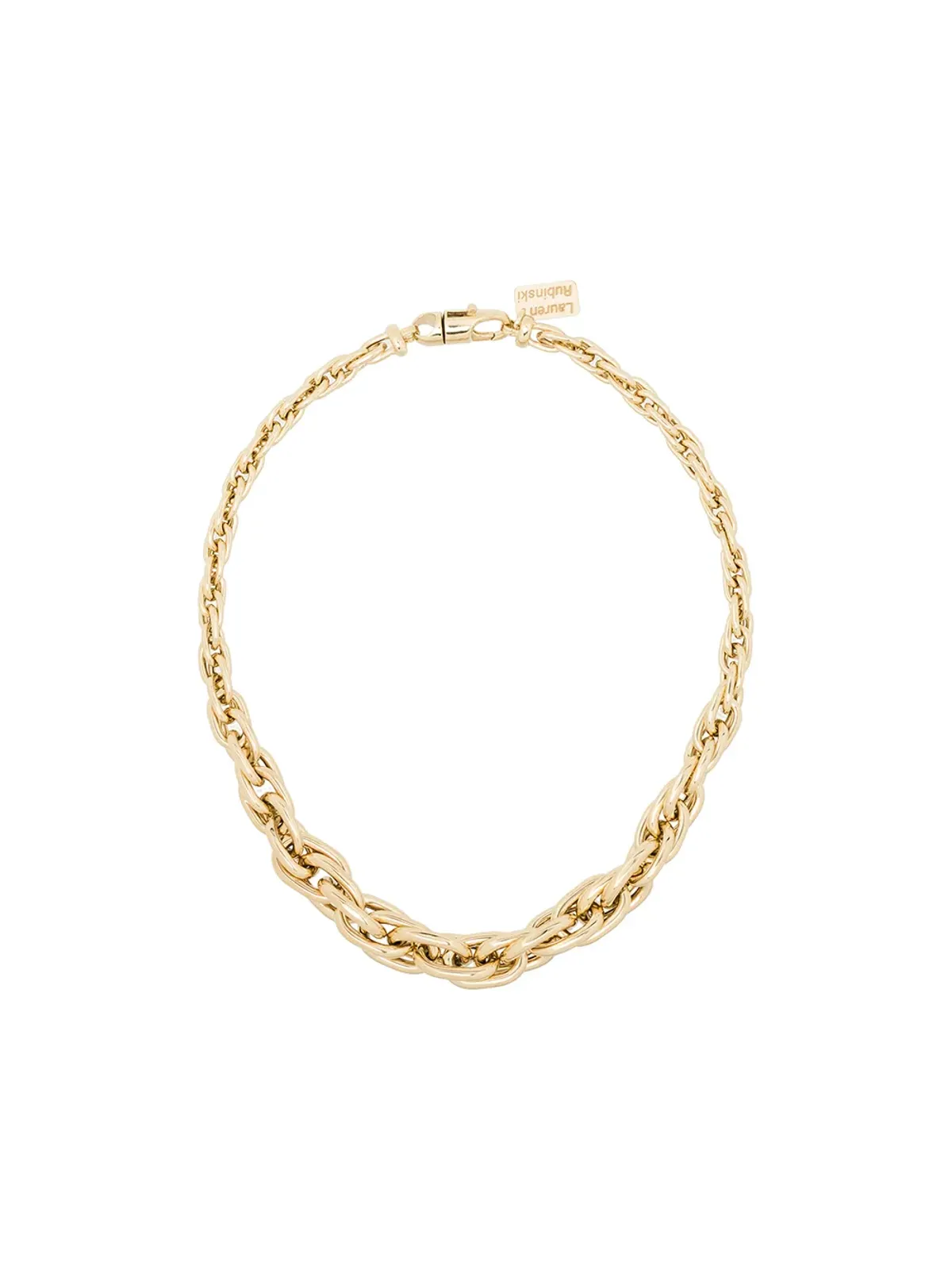 Lauren Rubinski 14kt ゴールド チェーン ネックレス - 画像1