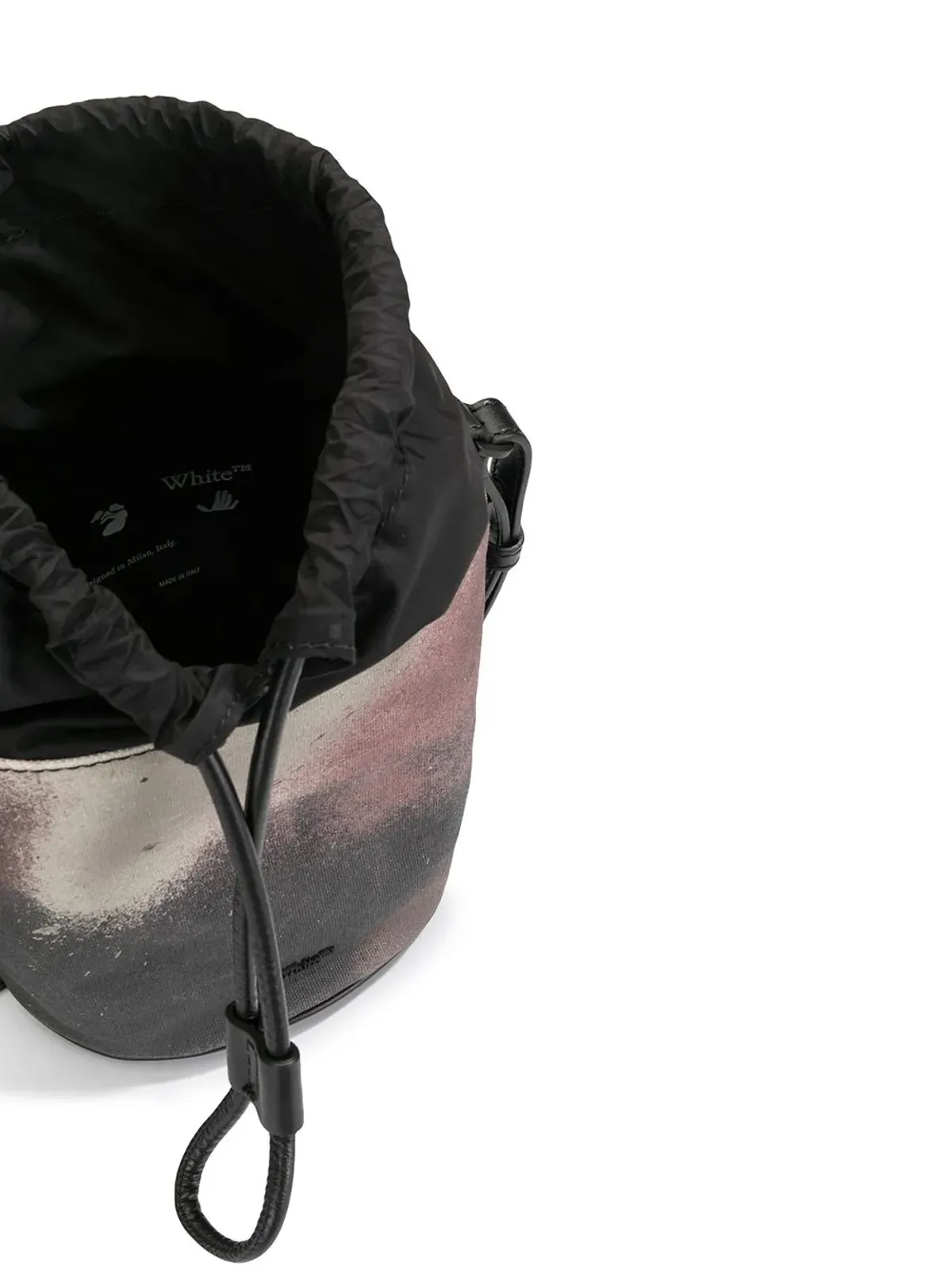 Off-White カモフラージュプリント ダブルポーチバッグ - 画像5