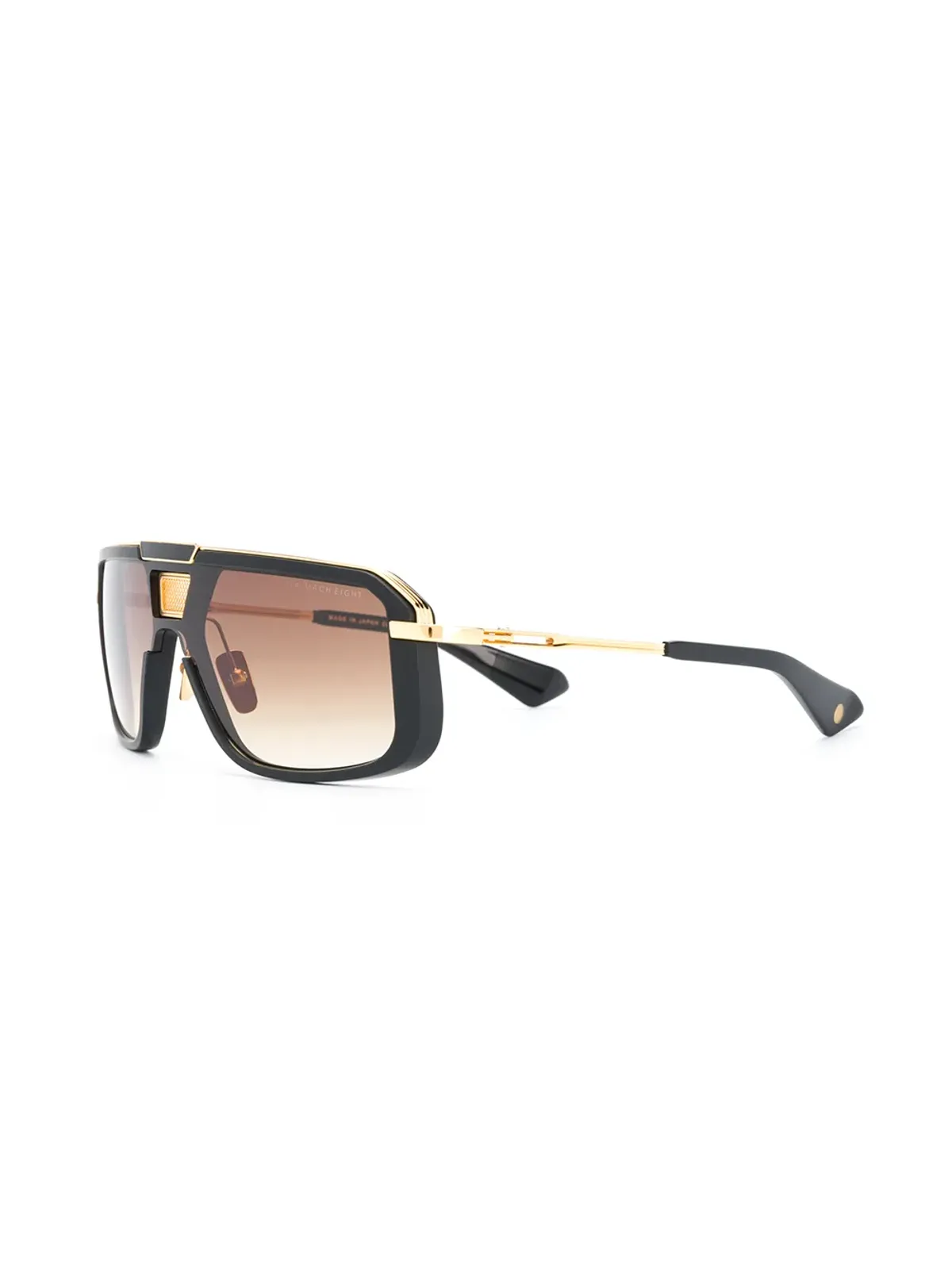 Dita Eyewear ツートーンスクエアフレームサングラス - 画像2