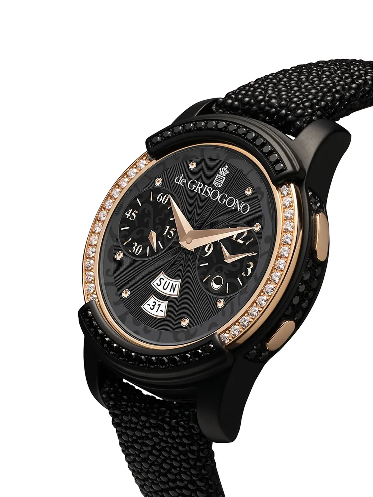 De Grisogono Samsung Gear S2 41mm スマートウォッチ - ブラック - 画像5
