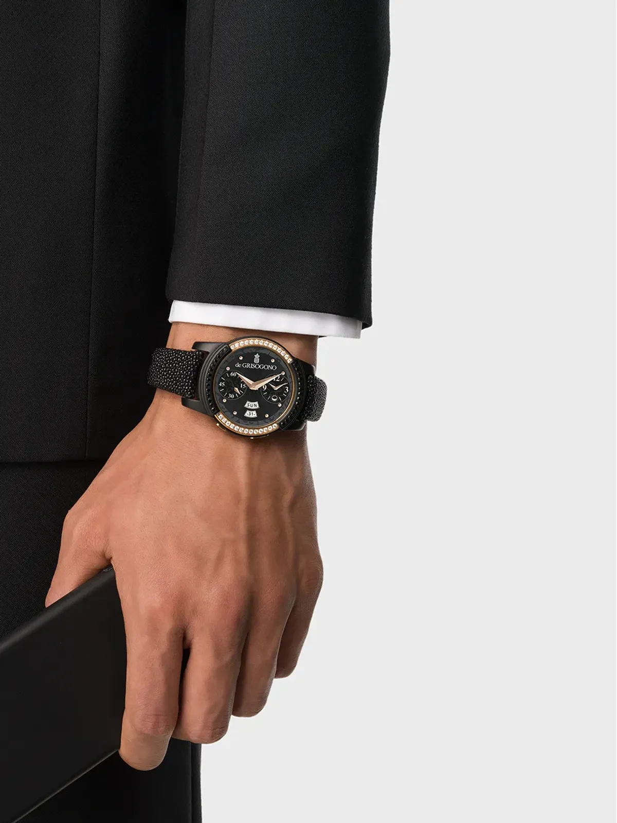 De Grisogono Samsung Gear S2 41mm スマートウォッチ - ブラック - 画像2