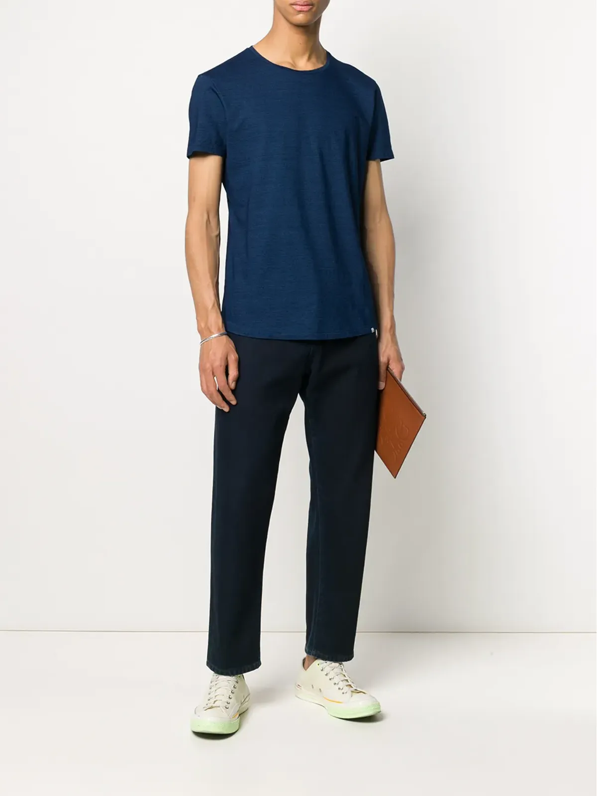 Orlebar Brown クラシックTシャツ ブルー - 画像2