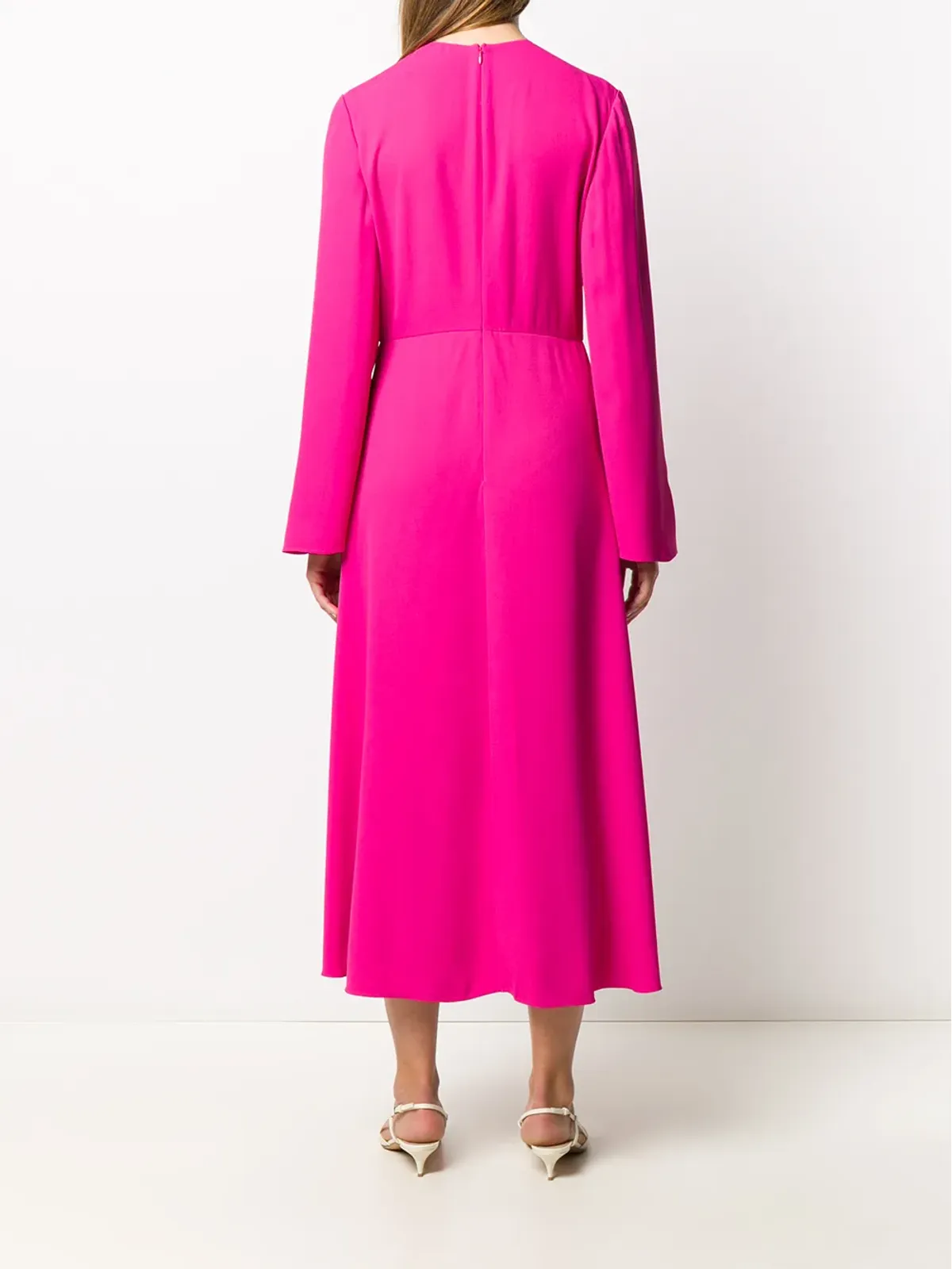 Valentino Garavani ツイストディテールドレス - 画像4