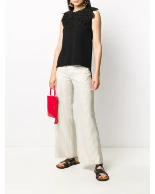 Jil Sander 刺繍入りノースリーブトップス - サムネイル2