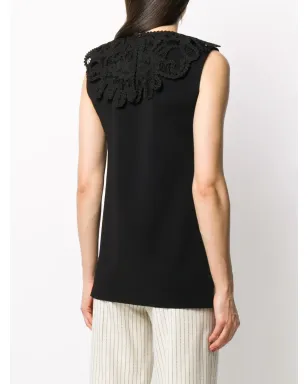 Jil Sander 刺繍入りノースリーブトップス - サムネイル4
