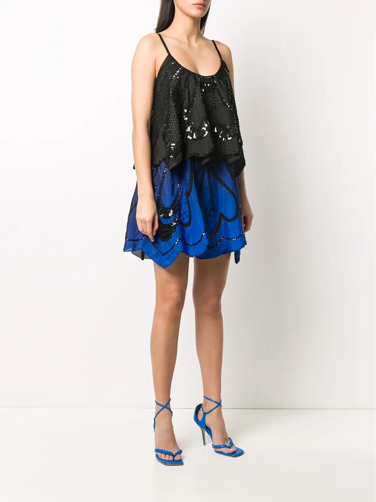 Alberta Ferretti ミニドレス - 画像3