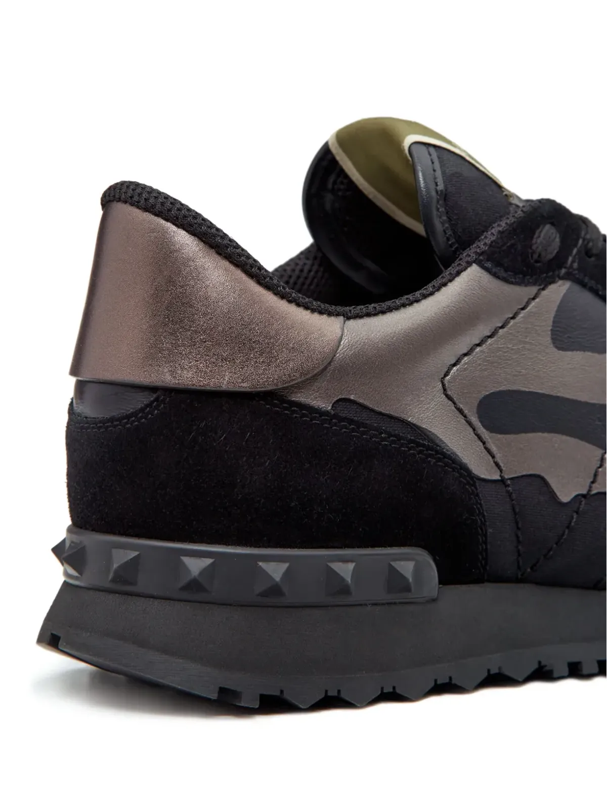 Valentino Garavani ロックランナー カモフラージュプリント スニーカー - ブラック - 画像5