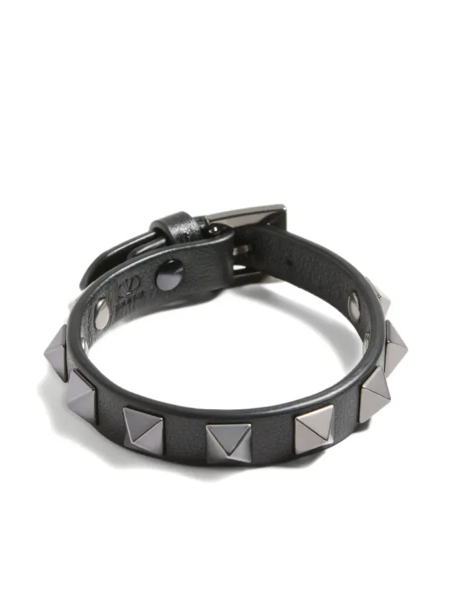 Valentino Garavani Valentino Garavani Rockstud レザー ブレスレットの商品画像