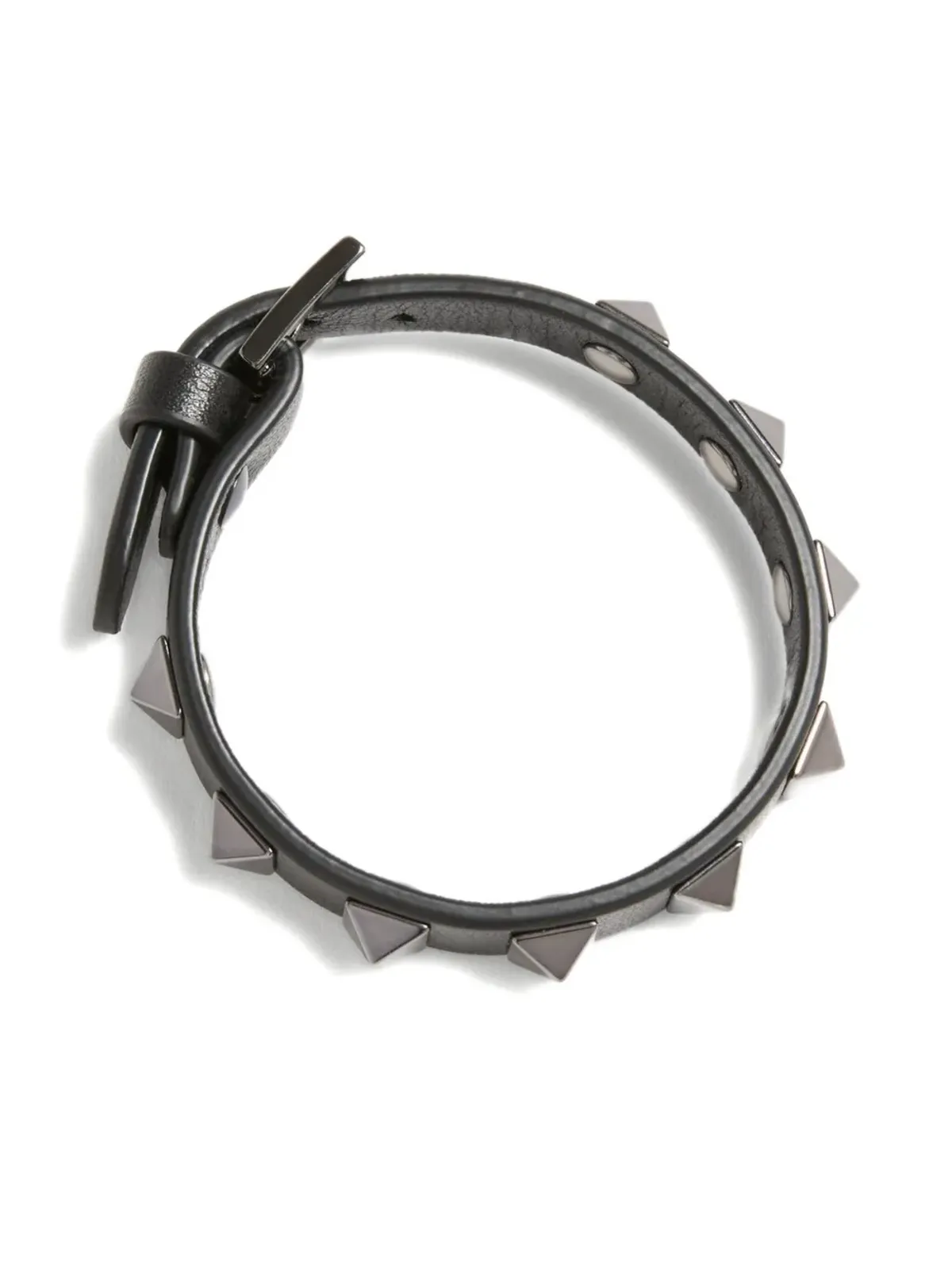 Valentino Garavani Rockstud レザー ブレスレット - 画像3