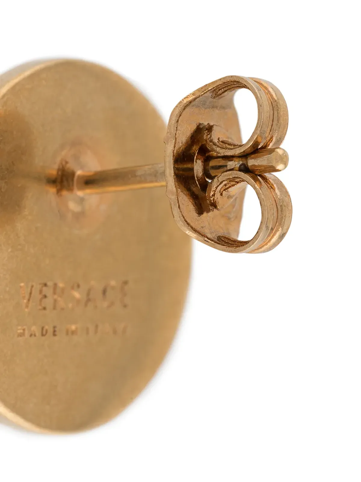 Versace Tribute Medusa stud earrings - Gold - 画像3