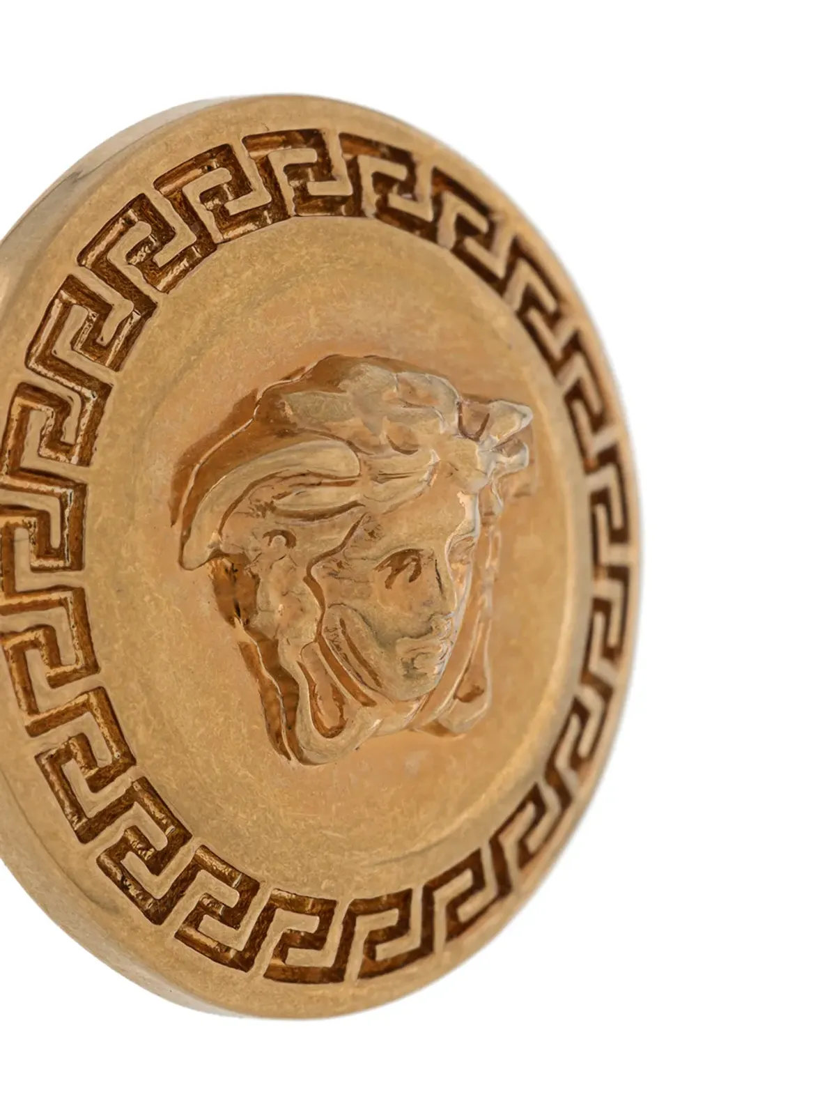 Versace Tribute Medusa stud earrings - Gold - 画像4