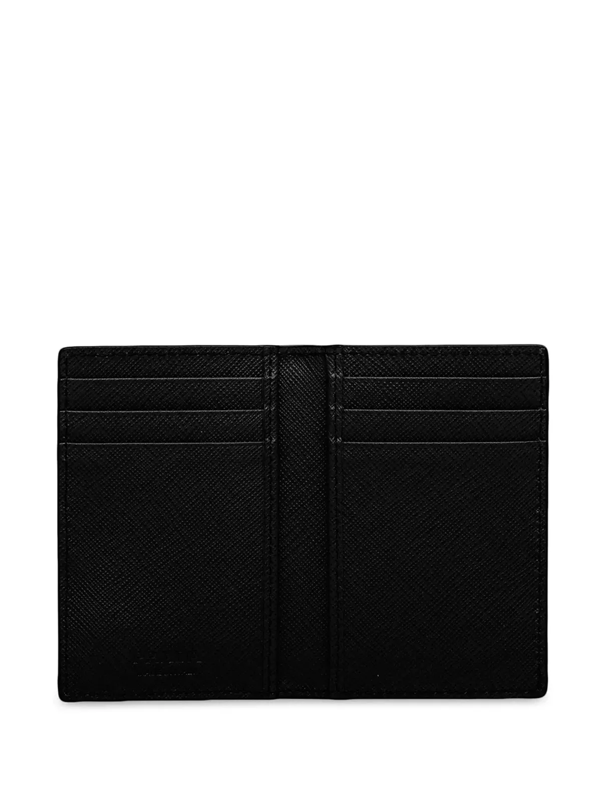 Prada サフィアーノ二つ折りウォレット - ブラック - 画像3