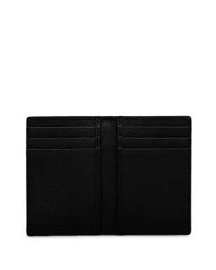 Prada サフィアーノ二つ折りウォレット - ブラック - サムネイル3