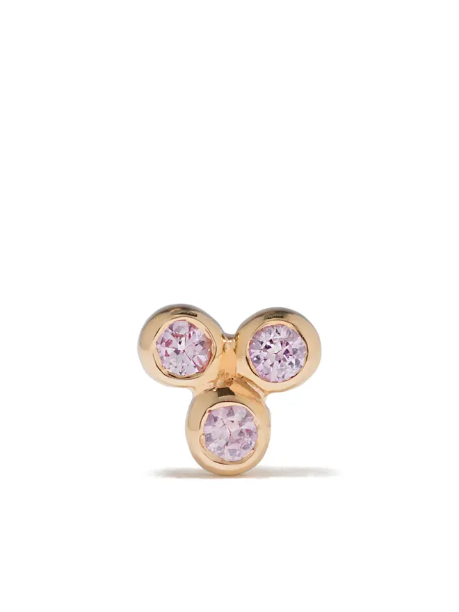 Maria Black Maria Black 14kt イエローゴールド トライアド ピンクサファイア スタッドの商品画像