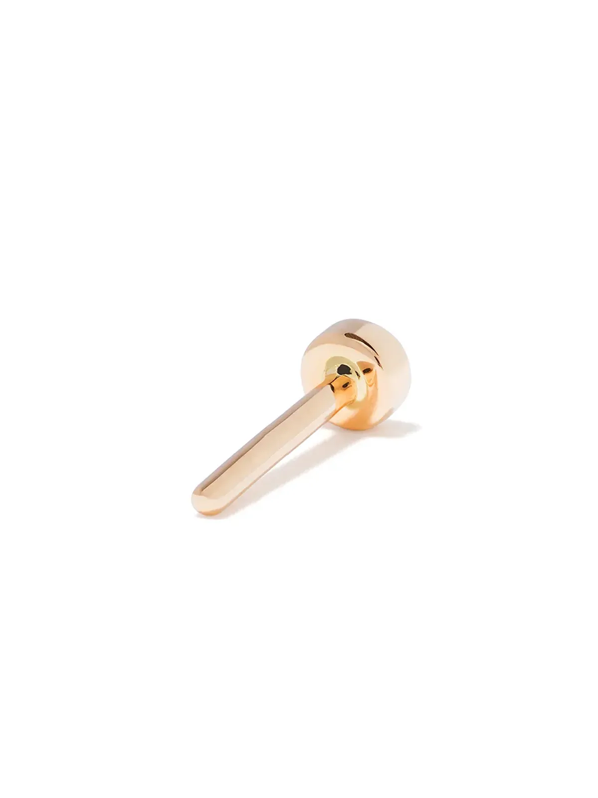 Maria Black 14K イエローゴールド ビッグドット ダイヤモンドスタッド ピアス - 画像4