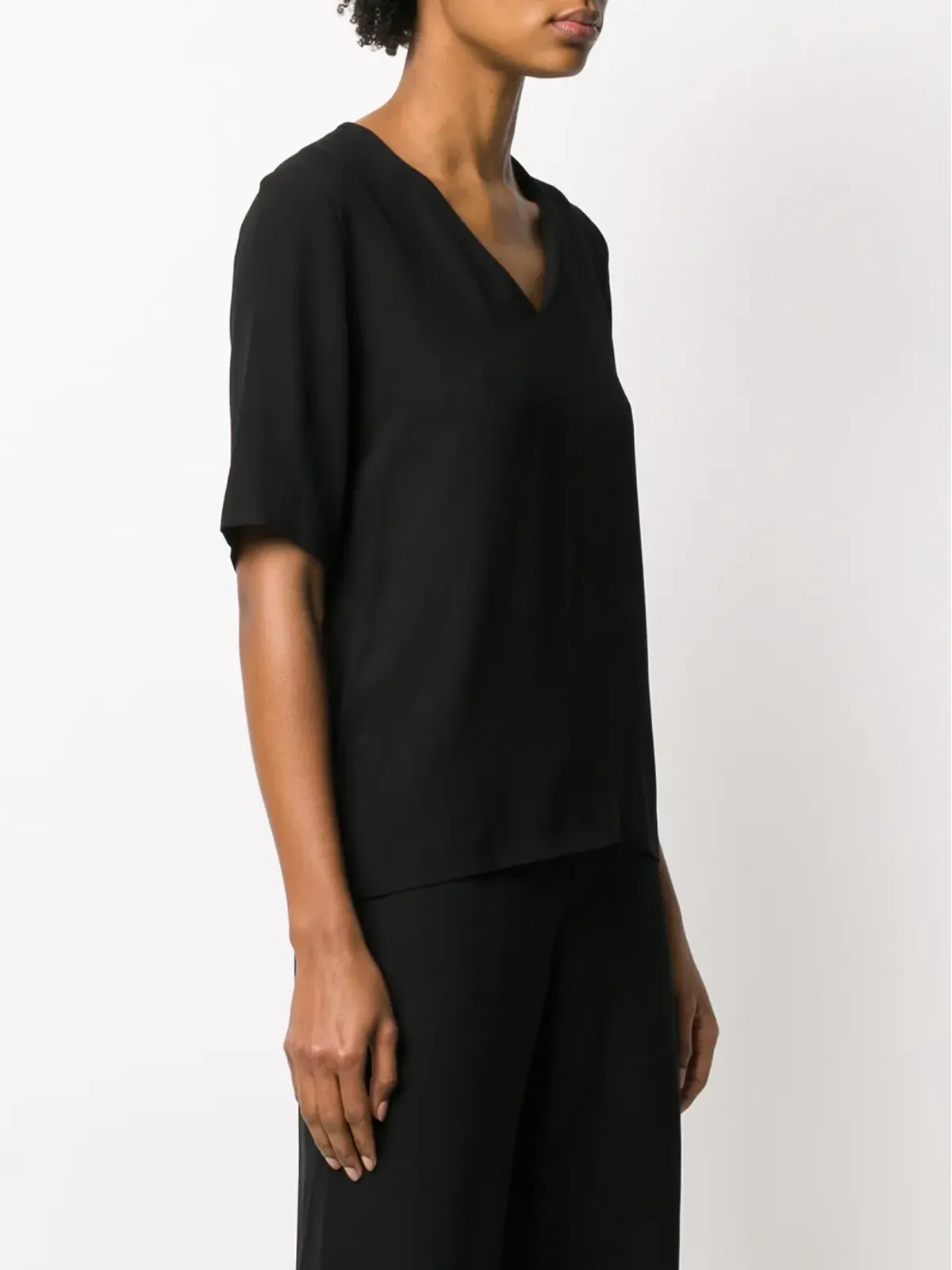 A.P.C. VネックリラックスフィットTシャツ - 画像3