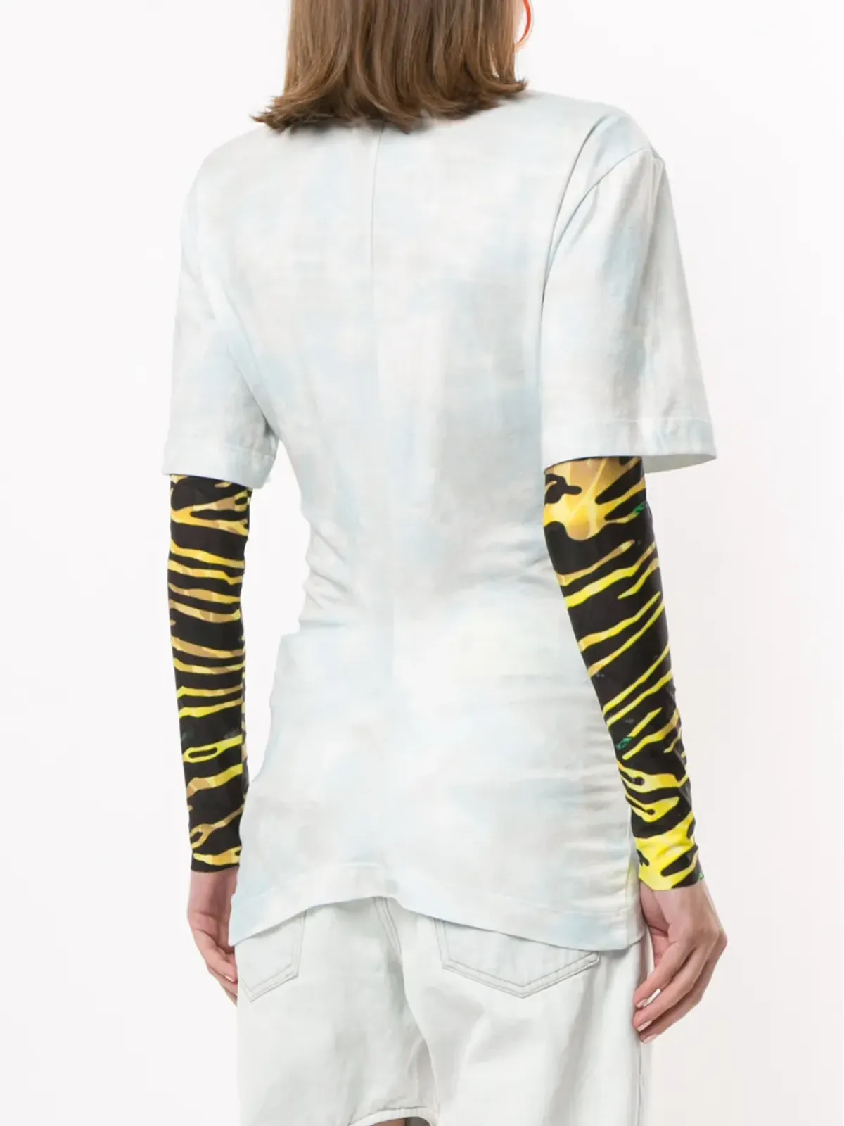 Off-White タイダイ パンサー Tシャツ - 画像4