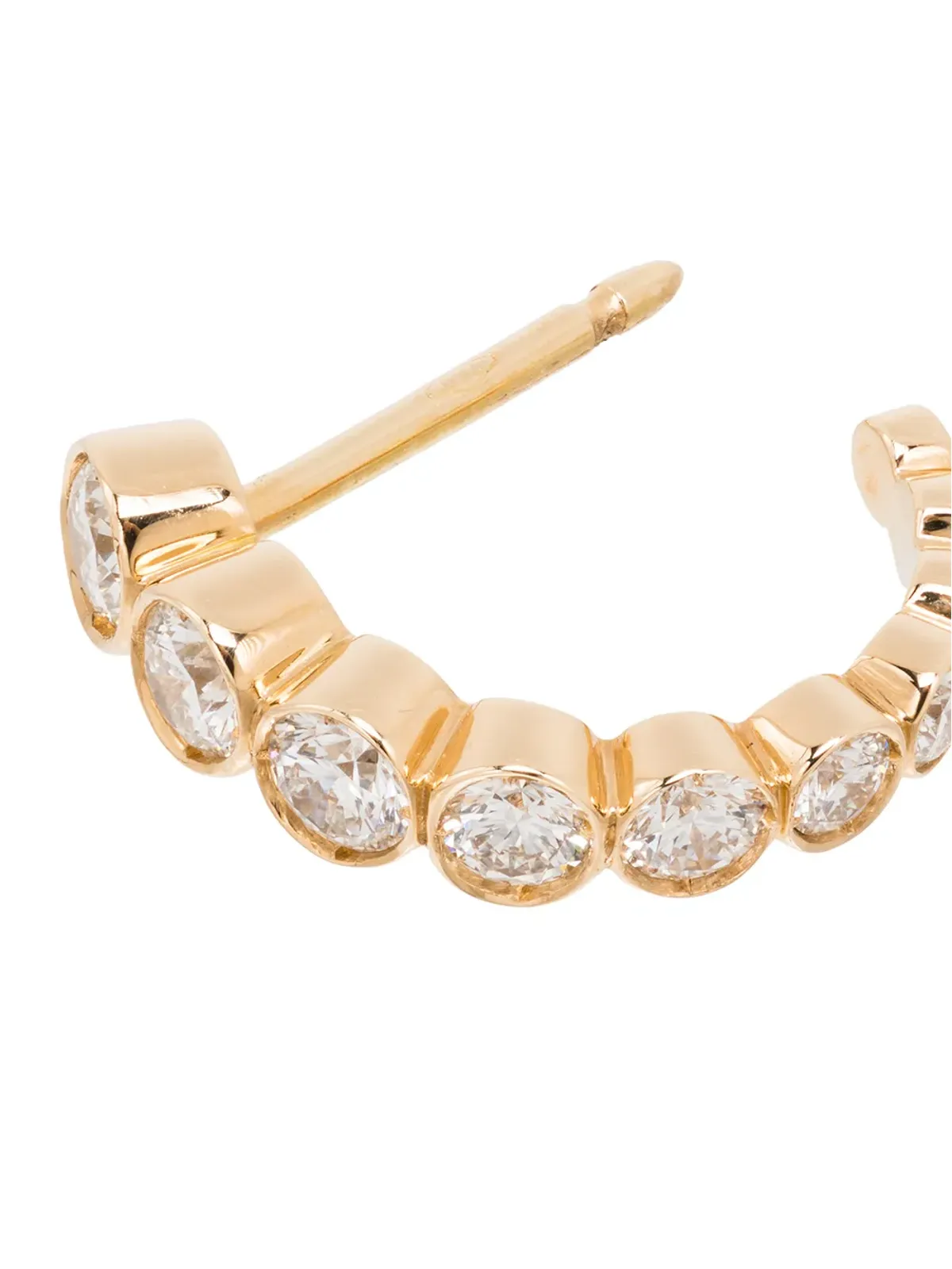 Sophie Bille Brahe 18Kイエローゴールド Boucle ダイヤモンド 片耳ピアス - 画像3