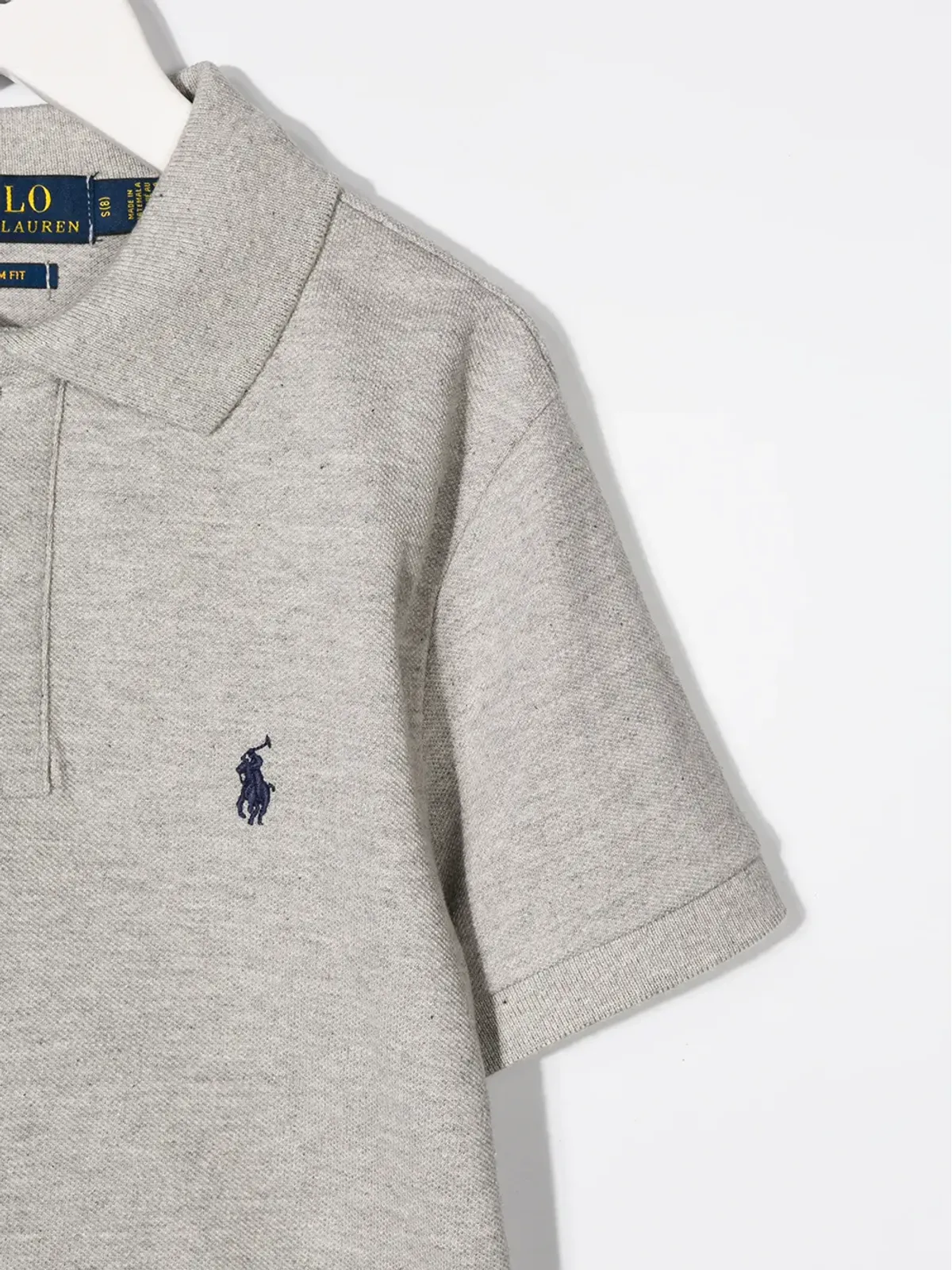 POLO RALPH LAUREN KIDS 刺繍ロゴ ポロシャツ - グレー - 画像3